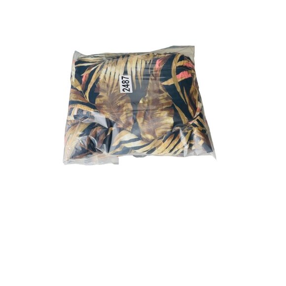 Old Navy Womens Tropical Leaf Print Mini Dress M - Picture 7 of 7